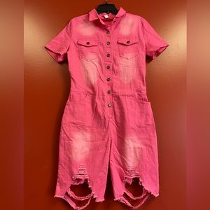 Ladies  Size 3xL Pink Jumper Womens